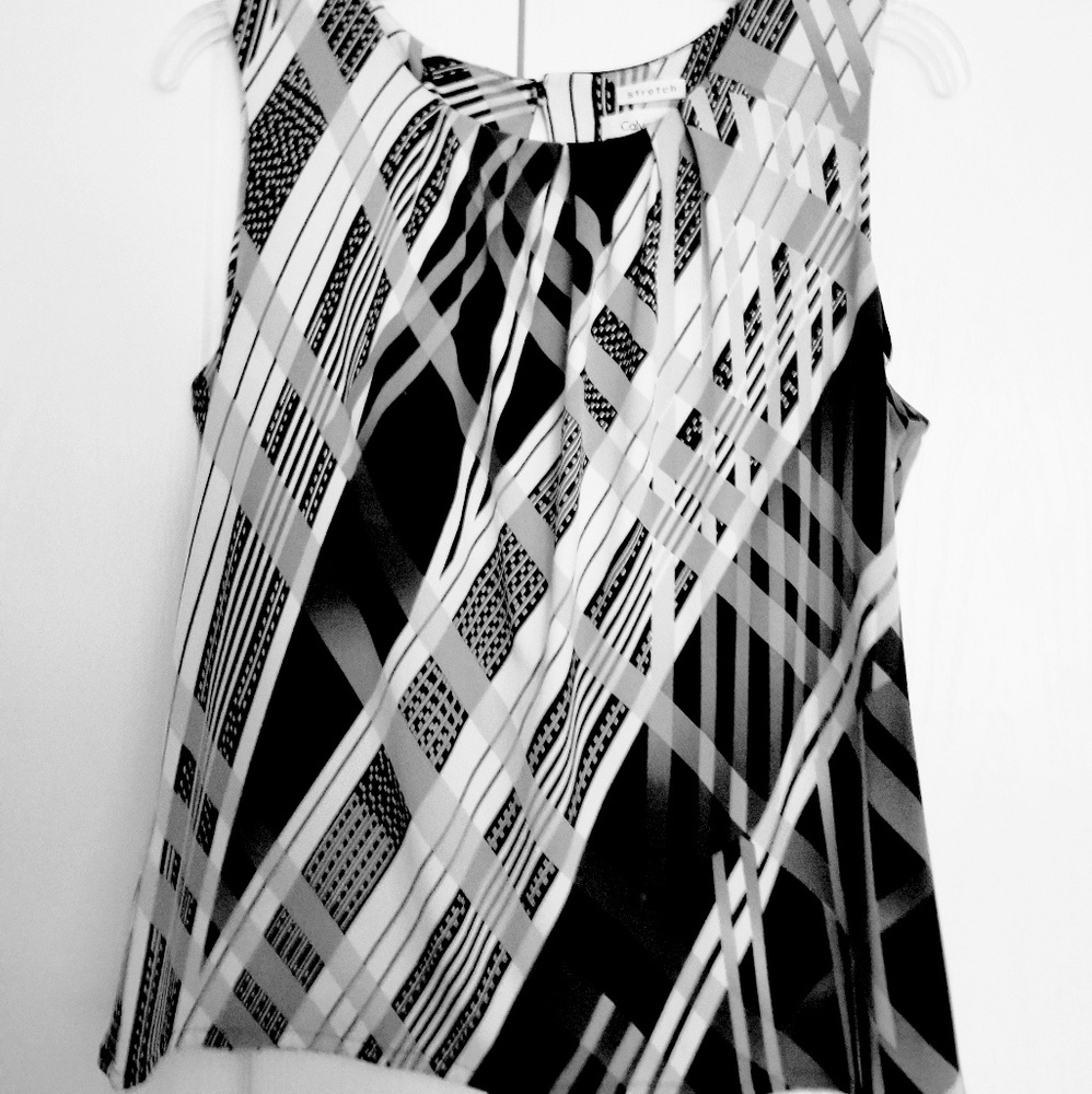 2 for $25 Calvin Klein Sleeveless blouse